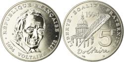 World Coins - Coin, France, Voltaire, 5 Francs, 1994, Paris, ESSAI, , Nickel, KM:1063