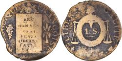 World Coins - Coin, France, Sol aux balances françoise, Sol, 1793 - AN II, Limoges,