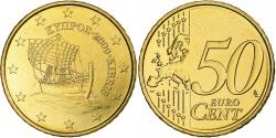 World Coins - Cyprus, 50 Euro Cent, 2009, Nordic gold, , KM:83
