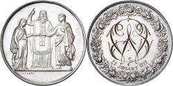 World Coins - France, Medal, Médaille de mariage, 1897, Silver, Gayrard,