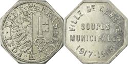 World Coins - Coin, Switzerland, Soupes Municipales, Genève, Token, 1917-1918,