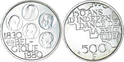 World Coins - Coin, Belgium, Baudouin I, 500 Francs, 1980, Brussels, , Silver Clad