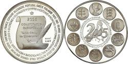 World Coins - France, Medal, la Constitution Européenne, 2005, , Copper-nickel