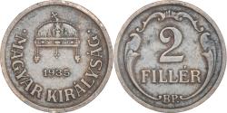 World Coins - Coin, Hungary, 2 Filler, 1935, Budapest, , Bronze, KM:506