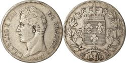 World Coins - Coin, France, Charles X, 5 Francs, 1830, Toulouse, , Silver, KM:728.9