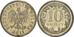 World Coins - Coin, Poland, 10 Groszy, 2011, Warsaw, , Copper-nickel, KM:279
