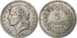 World Coins - France, 5 Francs, Lavrillier, 1938, Paris, Nickel, , Gadoury:760