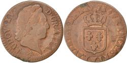 World Coins - Coin, France, Louis XV, Demi sol à la vieille tête, 1/2 Sol, 1771, Lille