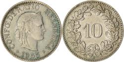 World Coins - Coin, Switzerland, 10 Rappen, 1955, Bern, , Copper-nickel, KM:27