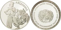 World Coins - France, Medal, Nations du Monde, Argentine, Politics, Society, War,