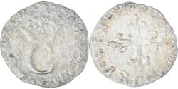 World Coins - Coin, France, Charles IX, Liard, 1574, Lyon, Very rare, , Billon