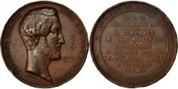 World Coins - France, Medal, Passing through the Iron Gates, 1839, Copper, Borrel,