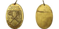 World Coins - France, Medal, Marche populaire, Bischoffsheim, Brass,