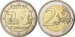 World Coins - Luxembourg, 2 Euro, 2017, Utrecht, Bi-Metallic,