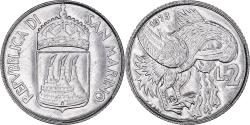 World Coins - Coin, San Marino, 2 Lire, 1973, FDC, , Aluminum, KM:23