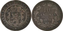 World Coins - Coin, Luxembourg, 10 Centimes, 1870