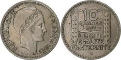 World Coins - France, 10 Francs, Turin, 1948, Beaumont - Le Roger, Copper-nickel,