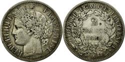 World Coins - Coin, France, Cérès, 2 Francs, 1888, Paris, , Silver, KM:817.1