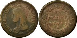 World Coins - Coin, France, Dupré, Decime, 1796, Paris, , Bronze, KM:645.1
