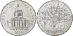 World Coins - France, 100 Francs, Panthéon, 1988, Pessac, Silver, , Gadoury:898