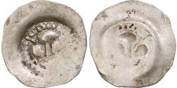 World Coins - Coin, French state, Alsace, lis pfennig, 14th-15th Centuries, Strasbourg