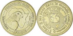 World Coins - France, Token, Tourist Token, 67/ Perroquet Club - Ara bleu et jaune, 2016
