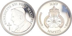 World Coins - Vatican, Medal, Le Pape Benoit XVI, Religions & beliefs, 2013,