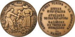 World Coins - France, Token, Souvenir d'une visite à la Monnaie, Paris, Bronze,