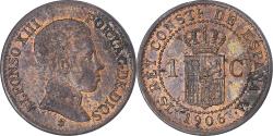World Coins - Coin, Spain, Alfonso XIII, Centimo, 1906, Madrid, , Bronze, KM:726