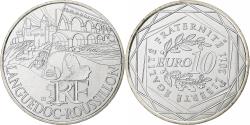 World Coins - France, 10 Euro, Euros des régions, Languedoc-Roussillon, 2011, Paris, Silver
