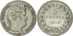 World Coins - Coin, France, Louis-Philippe, 5 Francs, 1835, Toulouse, , Silver