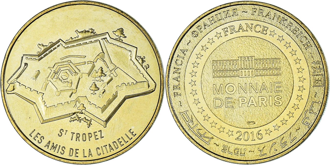 France, Token, Touristic token, 83/ SAINT-TROPEZ Les Amis de la Citadelle,  Arts