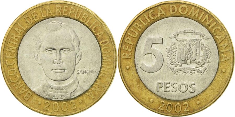 5 dollars américains en pesos dominicain