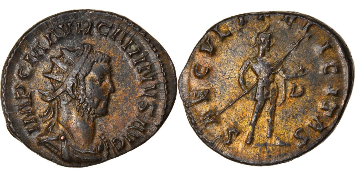 Coin, Carinus, Aurelianus, 283-284, Lyon, , Billon, RIC:214 | Roman ...