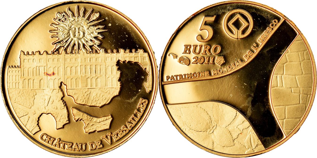 2011年 ヴェルサイユ宮殿 5ユーロ金貨 2011年 ヴェルサイユ宮殿 5ユーロ金貨 - メルカリ