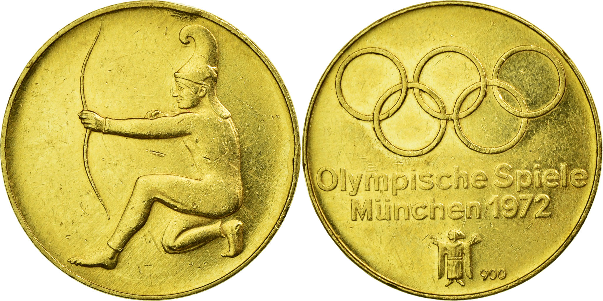 Germany, Medal, Jeux Olympiques Munich, 1972, , Gold | Tokens & Medals