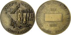 World Coins - France, Medal, Combattants Prisonniers de Guerre, 50ème Anniversaire, 1995
