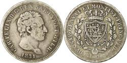 World Coins - Coin, ITALIAN STATES, SARDINIA, Carlo Felice, 2 Lire, 1831, Genoa,
