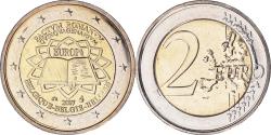 World Coins - Belgium, 2 Euro, Traité de Rome 50 ans, 2007, Brussels, , Bi-Metallic