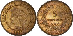 World Coins - Coin, France, Cérès, 5 Centimes, 1891, Paris, , Bronze, KM:821.1