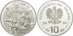 World Coins - Coin, Poland, 10 Zlotych, 2001, Warsaw, , Silver, KM:425