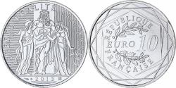 World Coins - France, 10 Euro, 2013, Monnaie de Paris, Hercule, , Silver