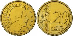 World Coins - Luxembourg, 20 Euro Cent, 2010, , Brass, KM:90