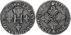 World Coins - France, Henri II, Sol Parisis, 1551, Paris, Billon, , Gadoury:362