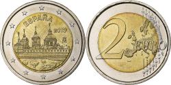 World Coins - Spain, 2 Euro, Escurial, 2013, Madrid, Bi-Metallic,