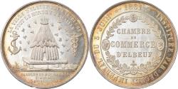 World Coins - France, Token, Chambre de Commerce d'Elbeuf, 1861, Lecomte, , Silver