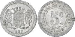 World Coins - France, Chambre de commerce d'Amiens, 5 Centimes, 1922, , Aluminium