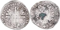 World Coins - Coin, France, Flanders, Louis II de Mâle, Gros, 1346-1384, , Silver