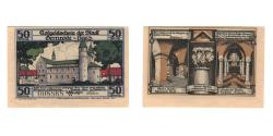 World Coins - Banknote, Germany, Gernrode a.H. Stadt, 50 Pfennig, Eglise, 1921, 1921-10-21