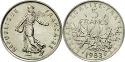World Coins - Coin, France, Semeuse, 5 Francs, 1983, Paris, , Nickel Clad